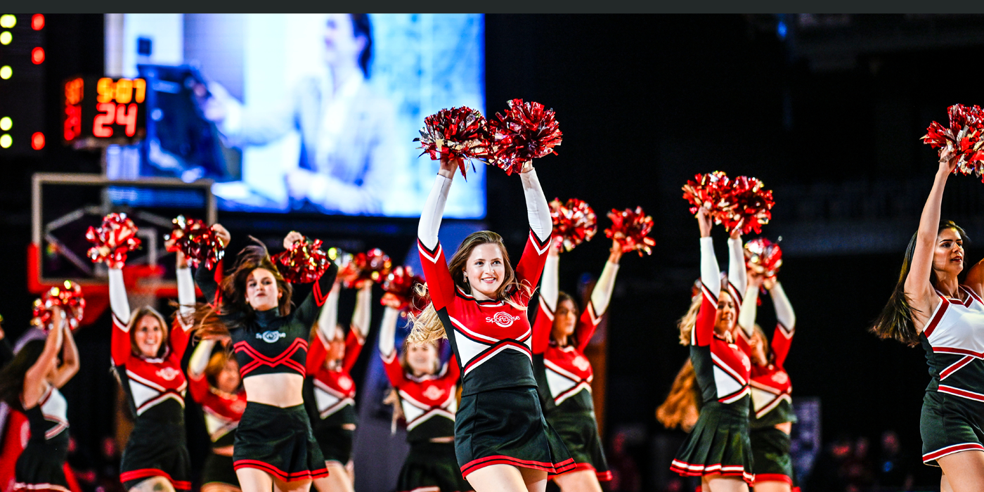 Banner Home Cheergirls