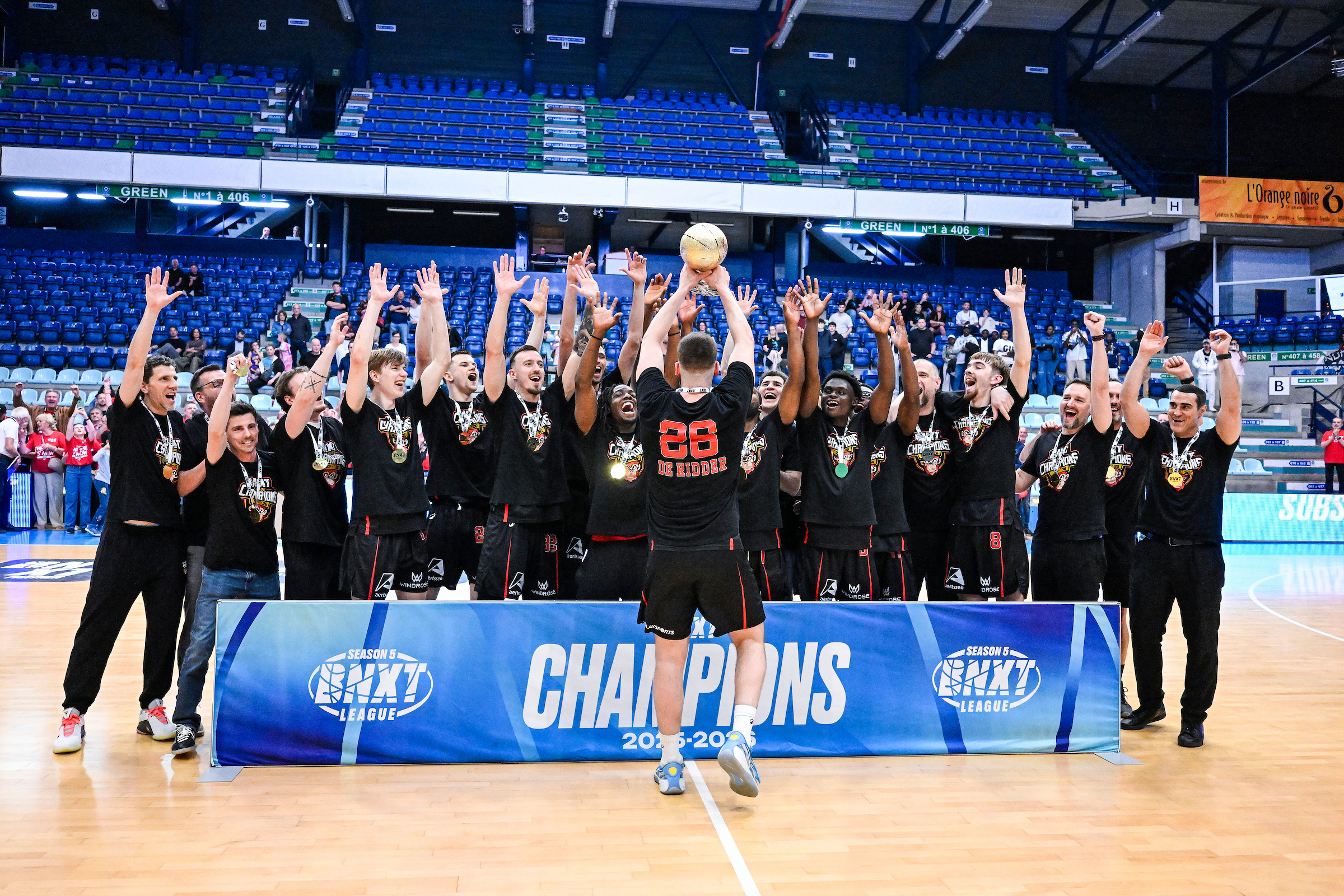 BNXT-kampioen Windrose Giants Antwerp