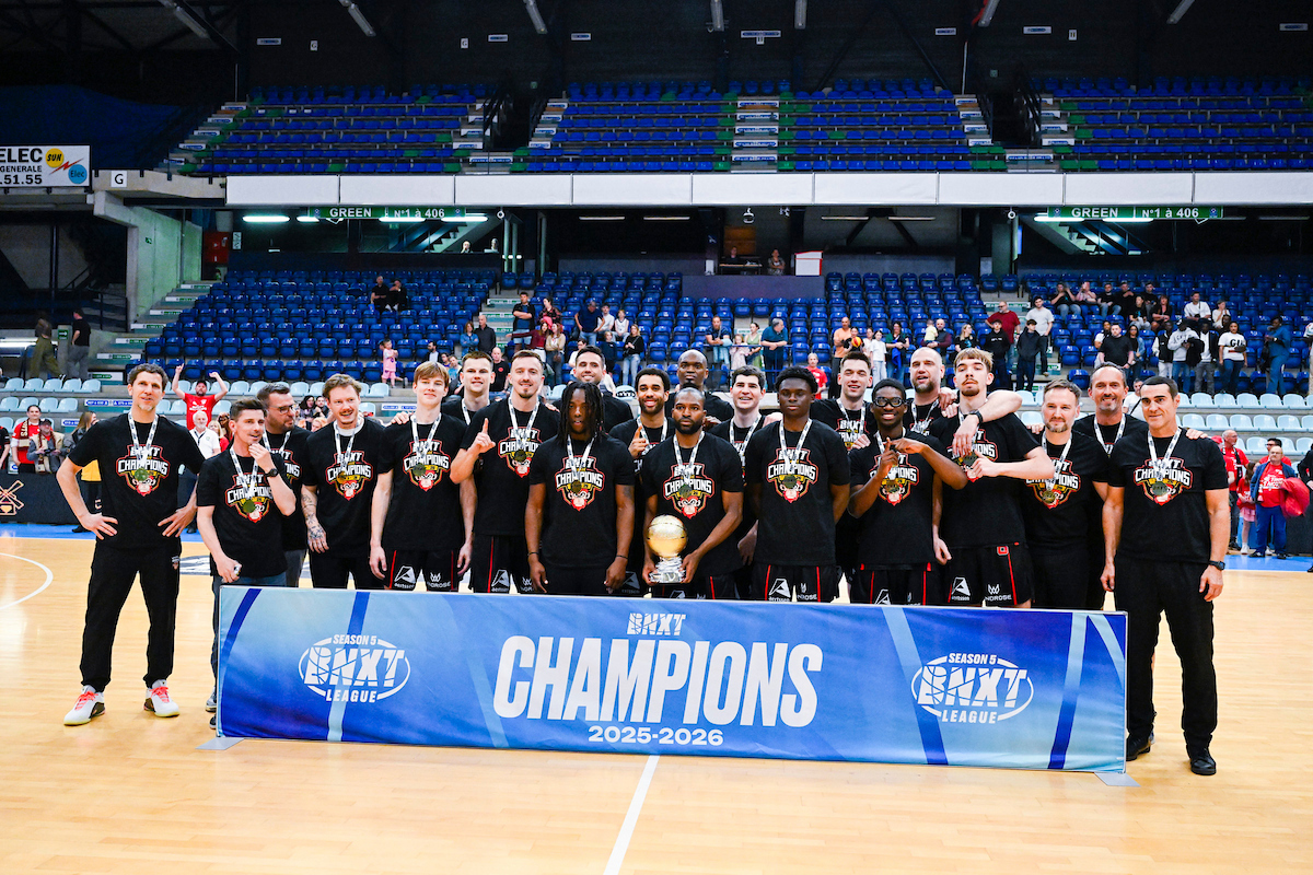 Windrose Giants Antwerp — BNXT-kampioen 2025-2026