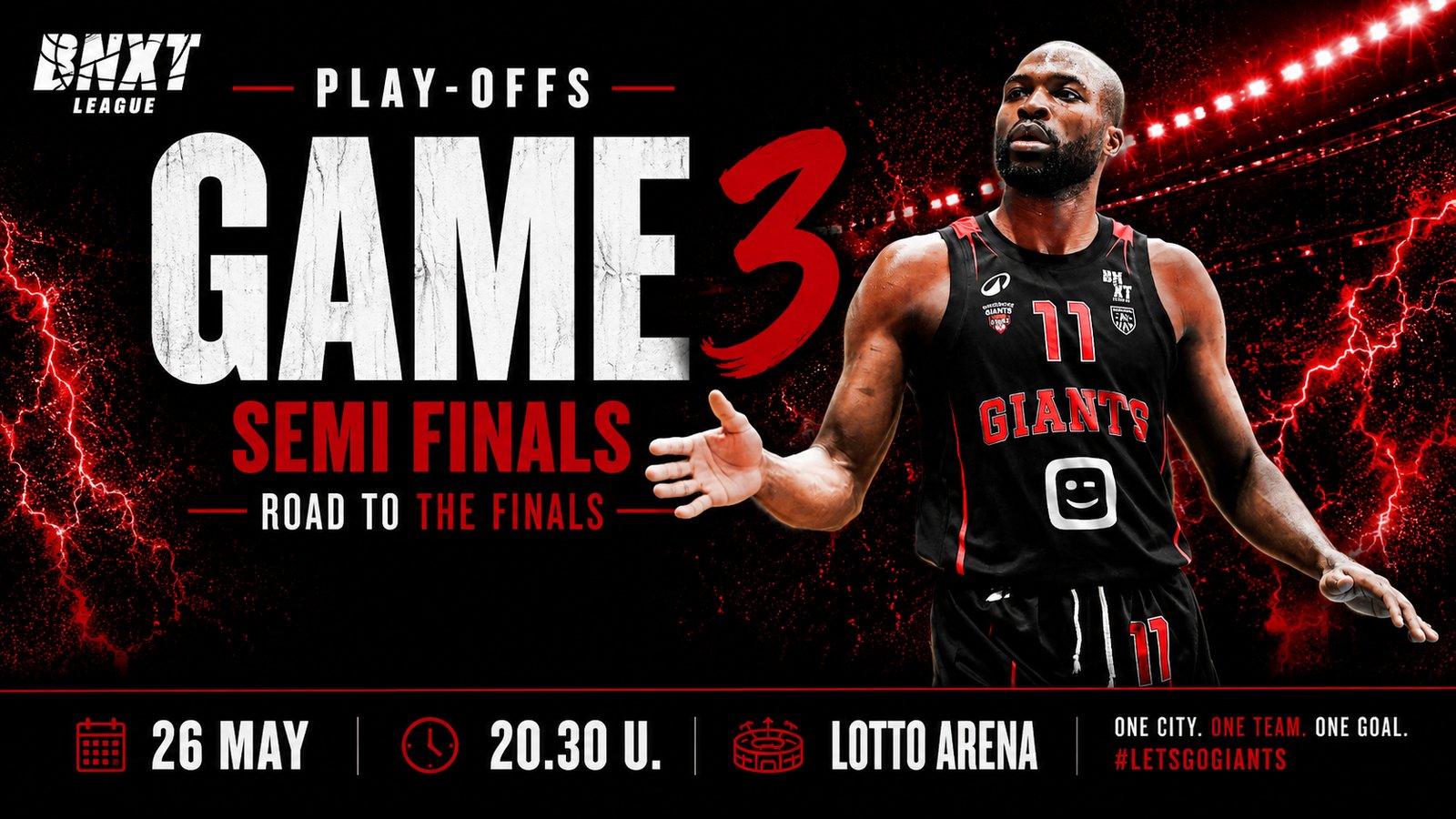 Windrose Giants Antwerp — Game 3 halve finale