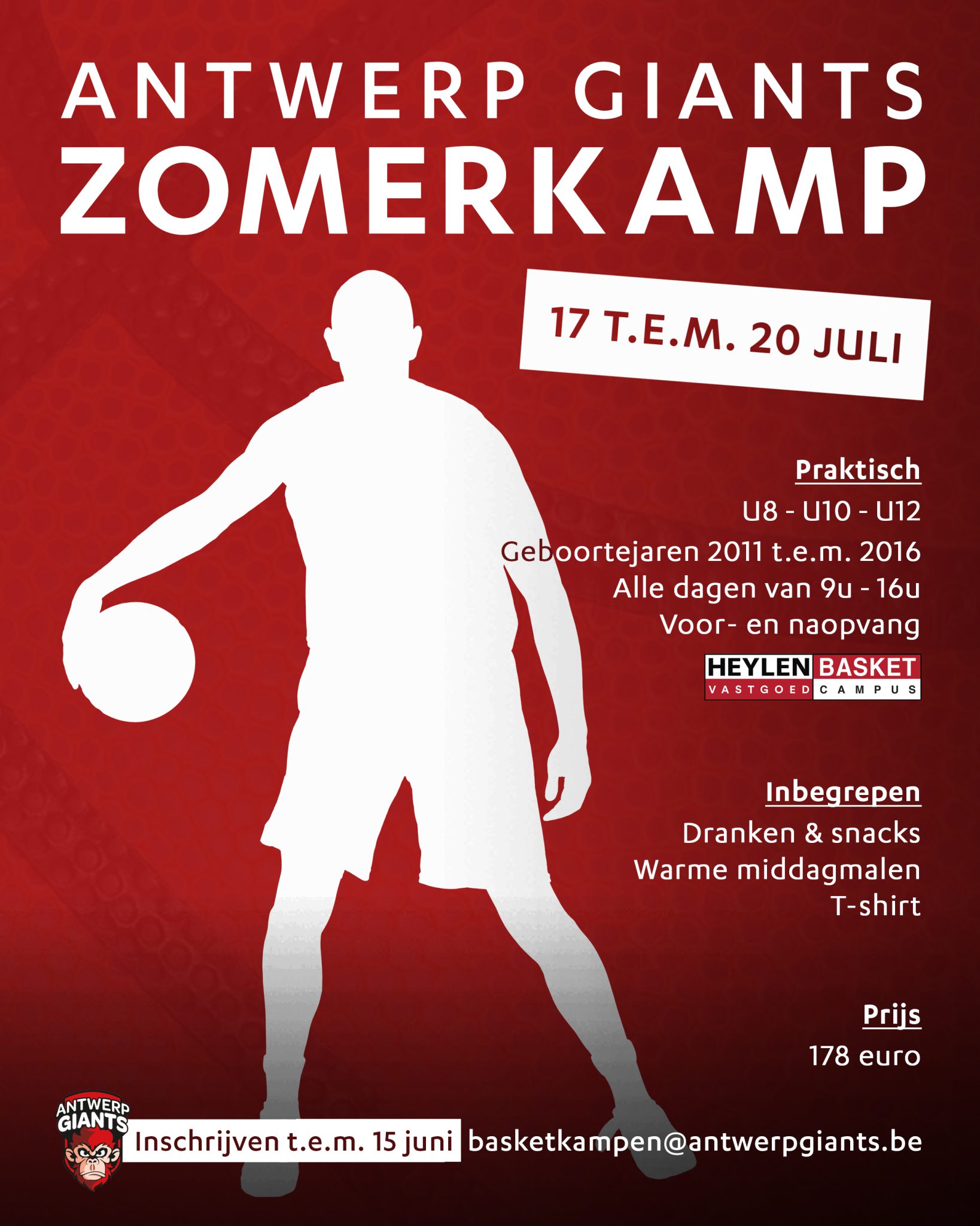 1720 juli Giants zomerkamp voor u8u10u12 Windrose Giants Antwerp